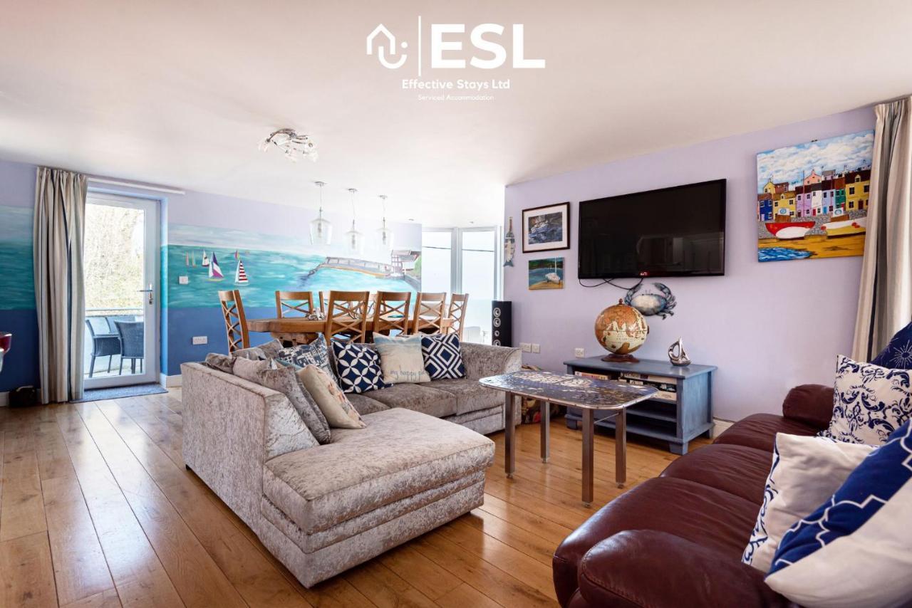 Beautiful En Suite 5 Bedroom Home With Sea Views New Quay  Exteriör bild