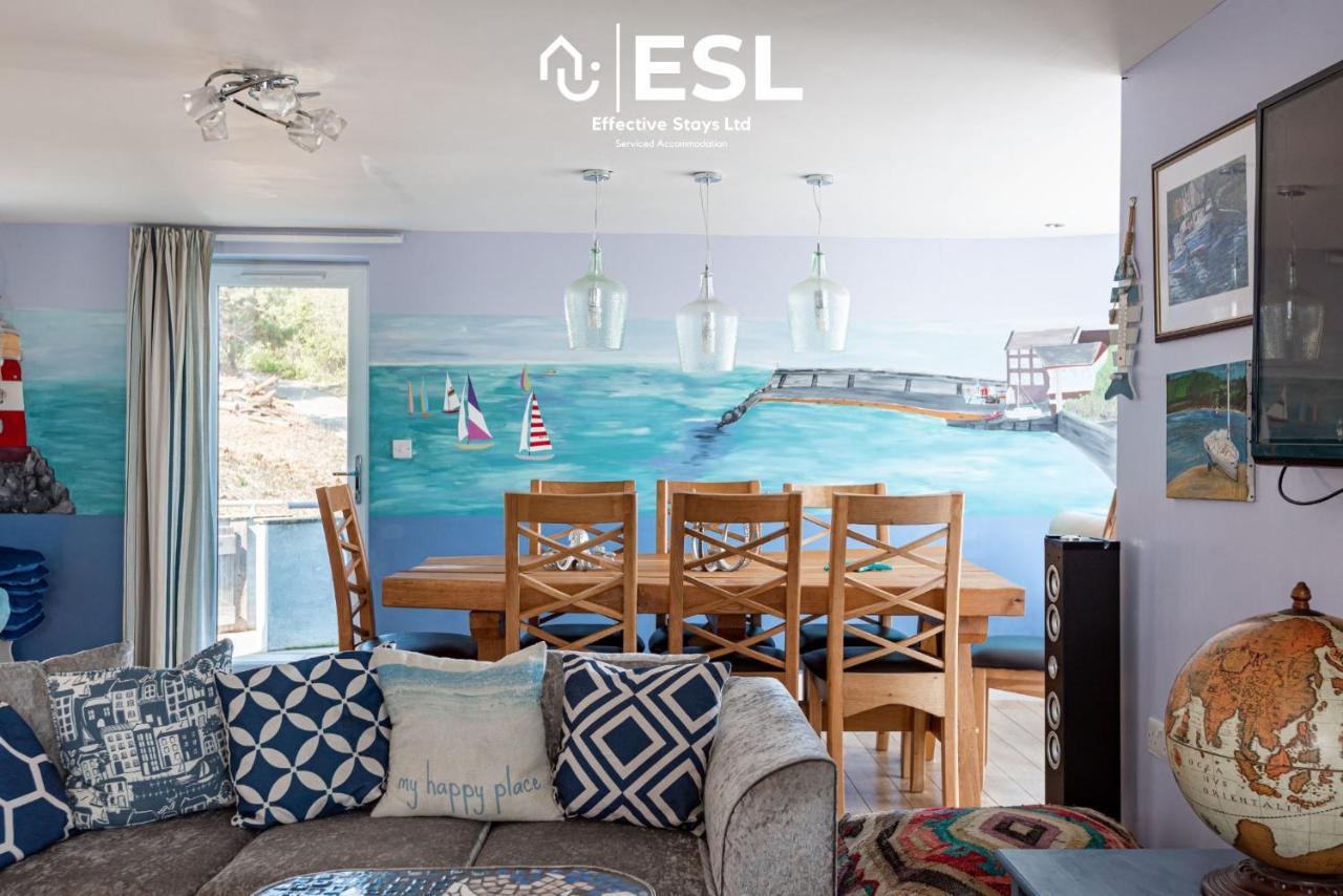 Beautiful En Suite 5 Bedroom Home With Sea Views New Quay  Exteriör bild