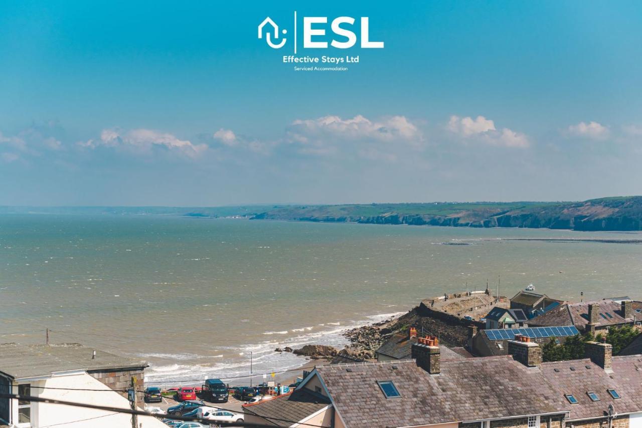 Beautiful En Suite 5 Bedroom Home With Sea Views New Quay  Exteriör bild