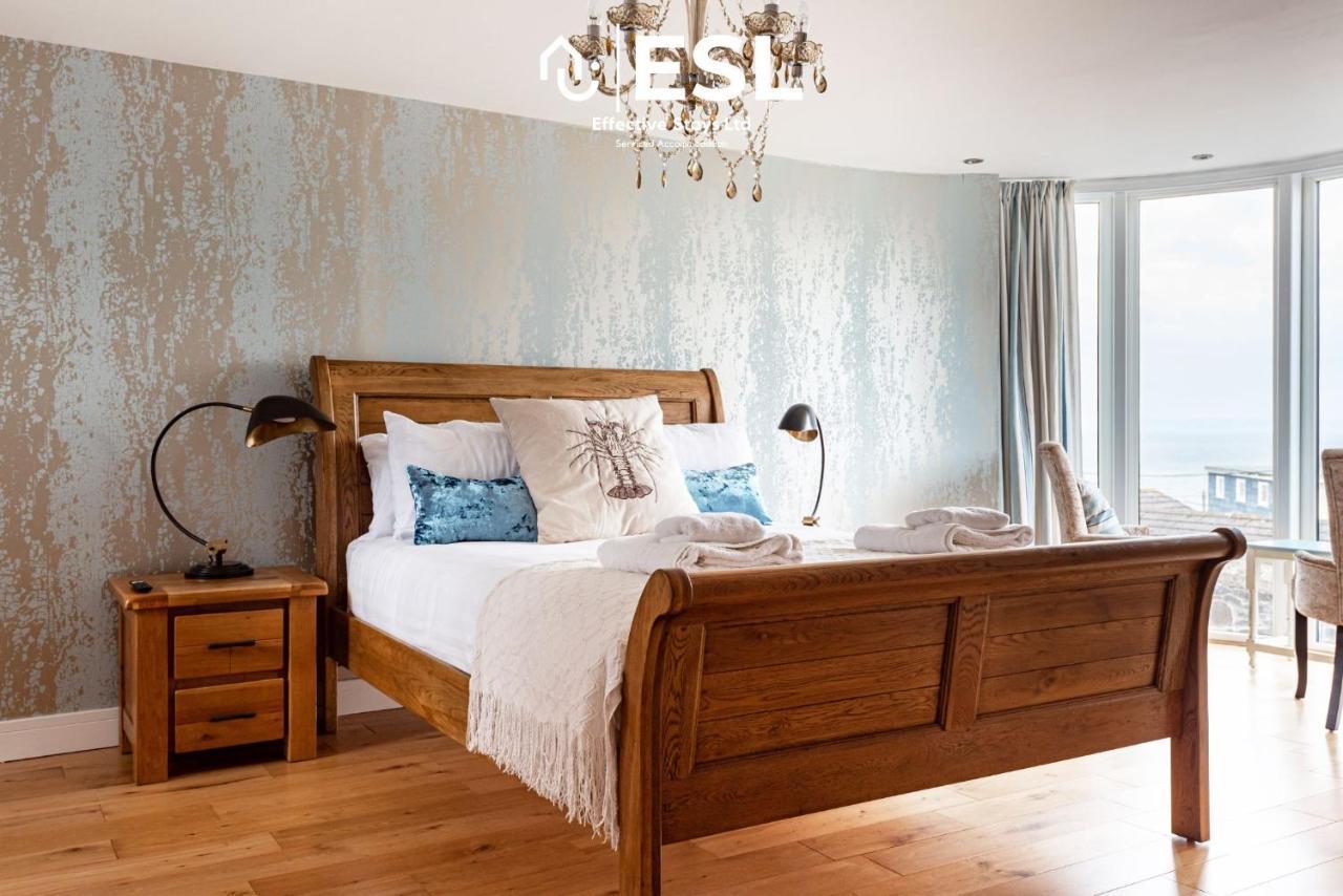 Beautiful En Suite 5 Bedroom Home With Sea Views New Quay  Exteriör bild