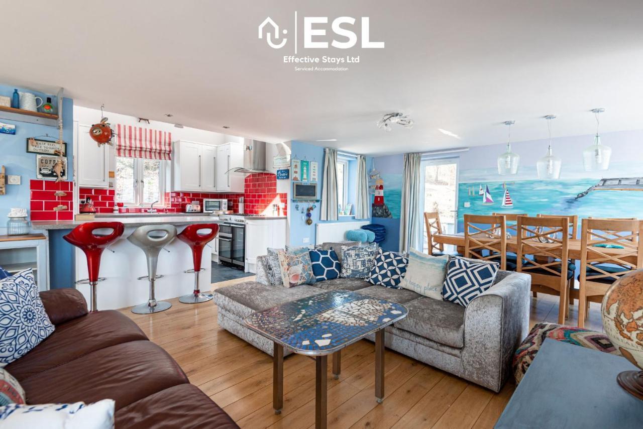 Beautiful En Suite 5 Bedroom Home With Sea Views New Quay  Exteriör bild